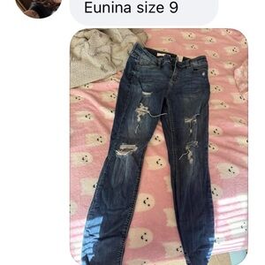 Eunina Distressed Jeans Size 9